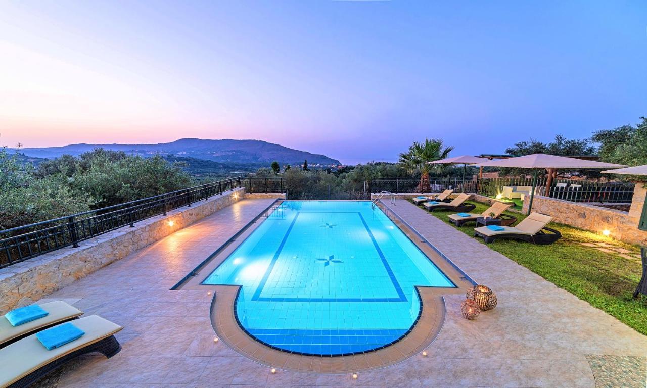 Villa Stelios Private Pool جورجيوبوليس المظهر الخارجي الصورة