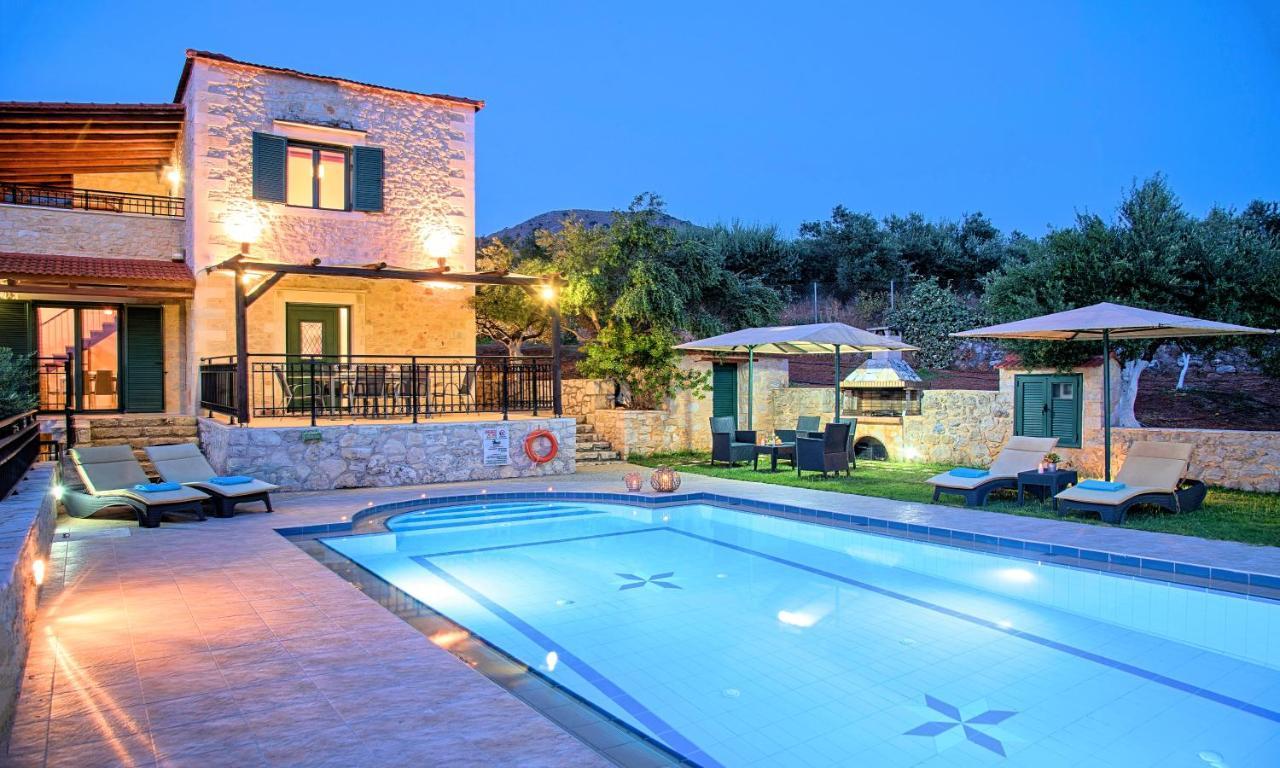 Villa Stelios Private Pool جورجيوبوليس المظهر الخارجي الصورة