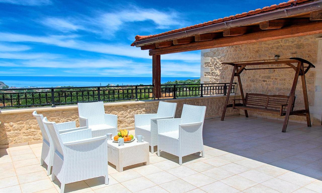 Villa Stelios Private Pool جورجيوبوليس المظهر الخارجي الصورة
