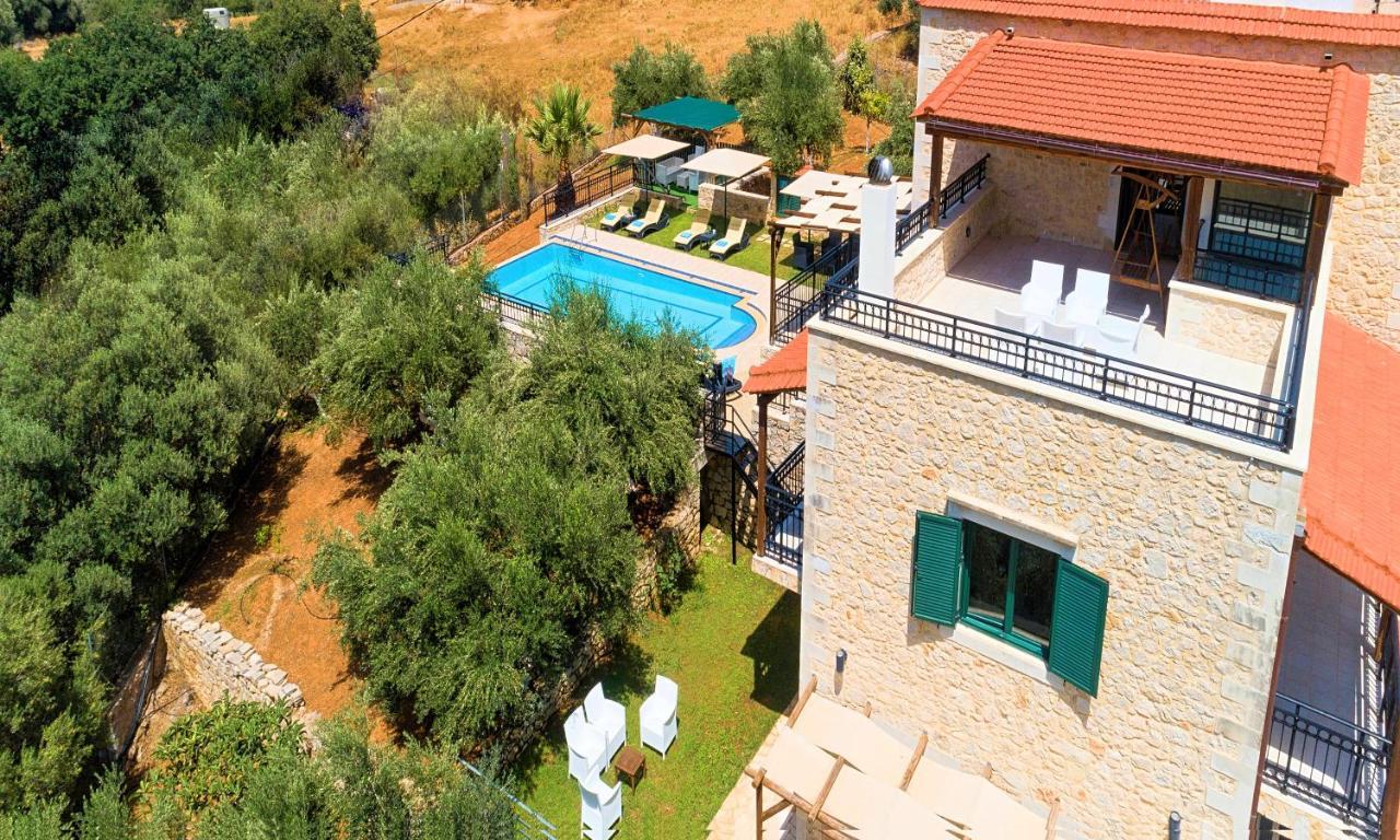 Villa Stelios Private Pool جورجيوبوليس المظهر الخارجي الصورة