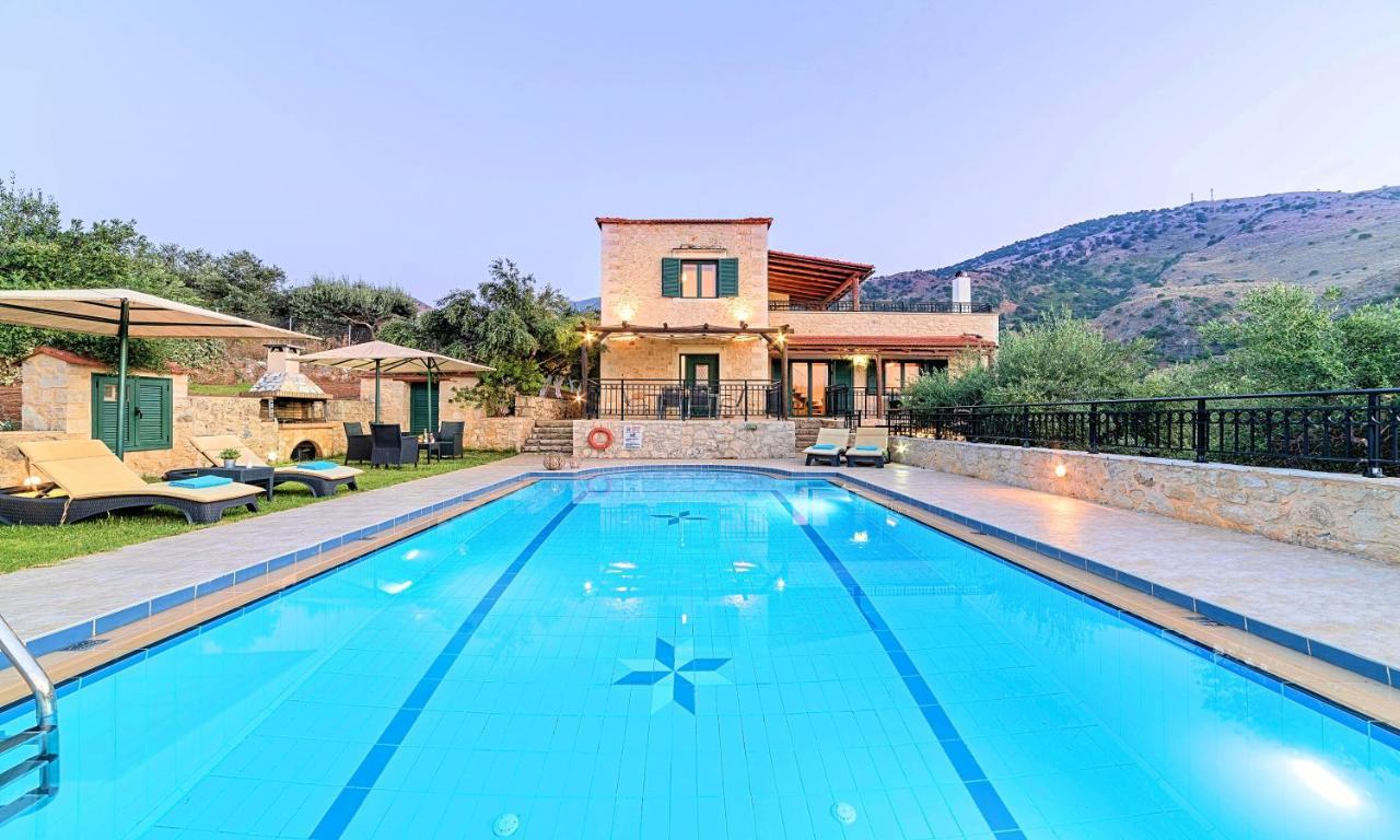 Villa Stelios Private Pool جورجيوبوليس المظهر الخارجي الصورة