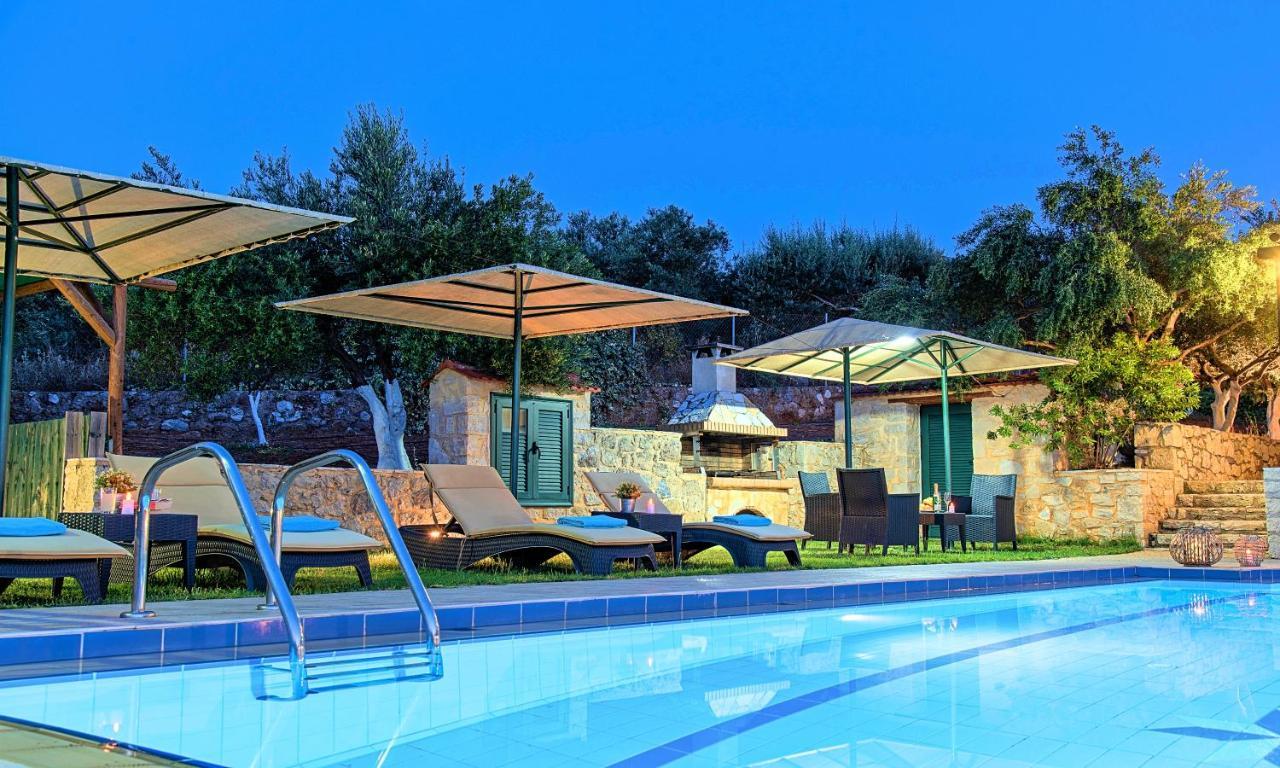 Villa Stelios Private Pool جورجيوبوليس المظهر الخارجي الصورة