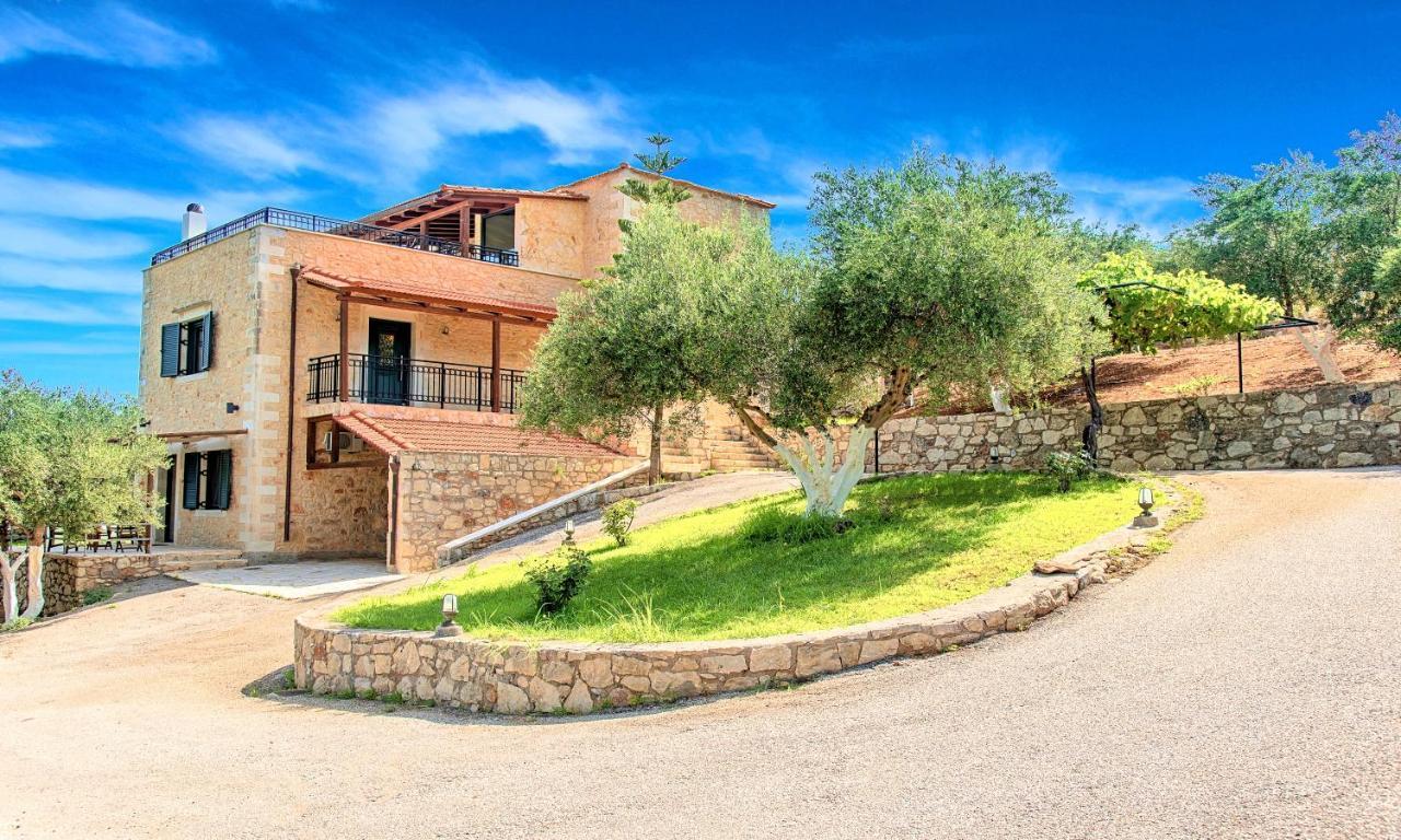 Villa Stelios Private Pool جورجيوبوليس المظهر الخارجي الصورة